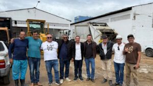 Dr. Elton e vereador Emílio visitam Secretaria de Transporte em busca de melhorias para o município